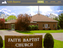 Tablet Screenshot of faithbaptist.churchpage.us